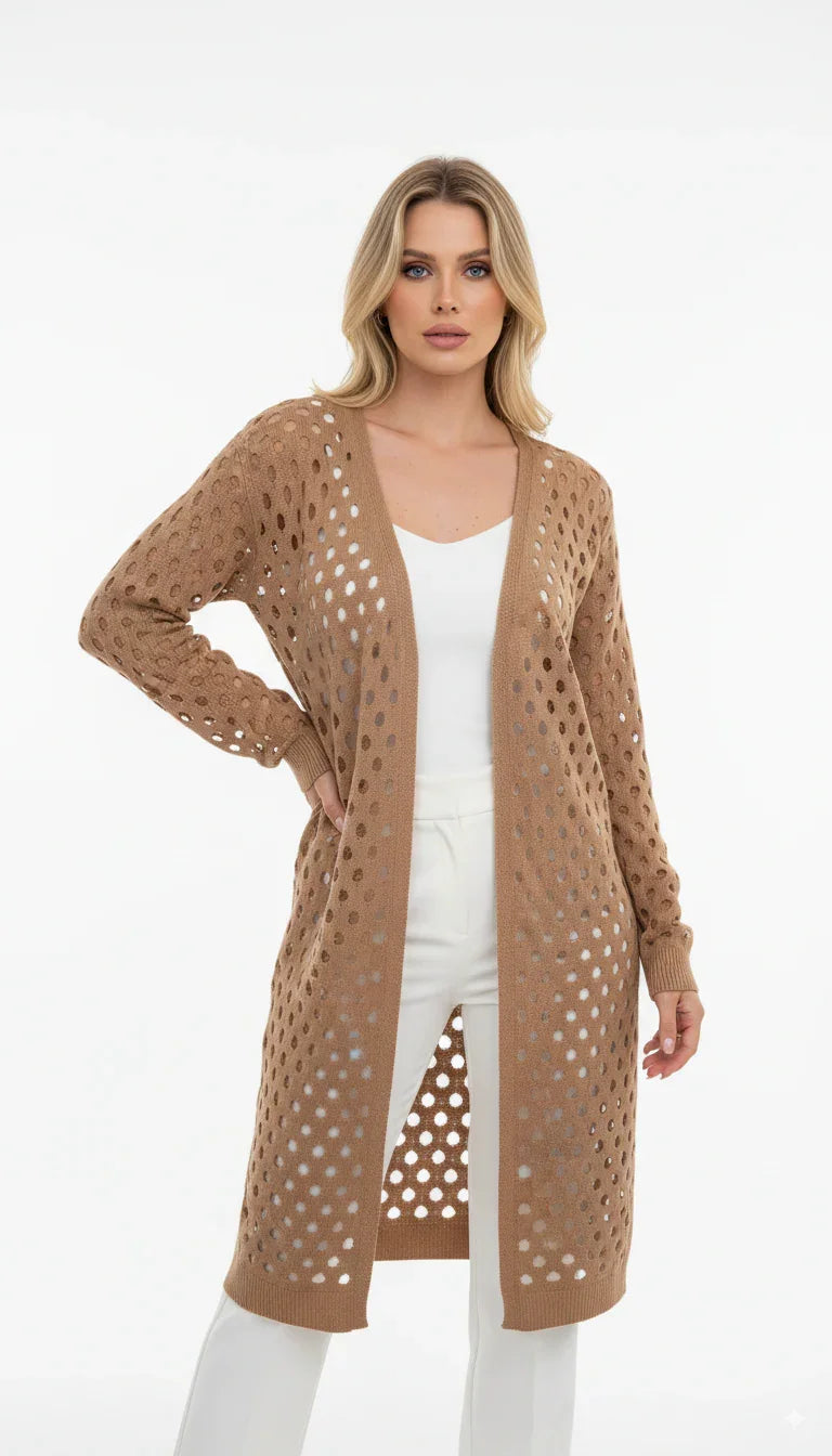 Cardigan Vazado