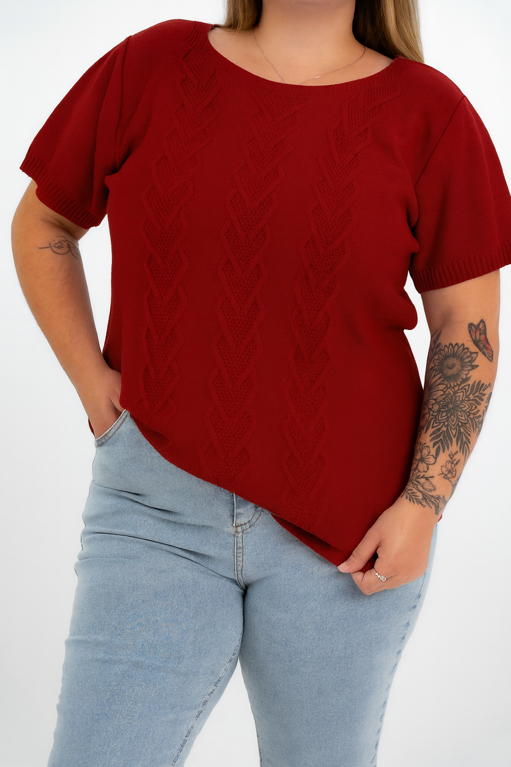Tshirt Três Corações Plus