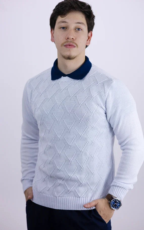 Suéter Masculino Losango