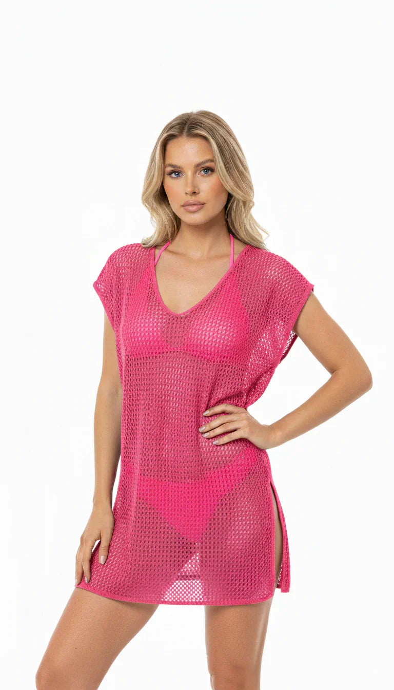 Saia de Praia de Tricot