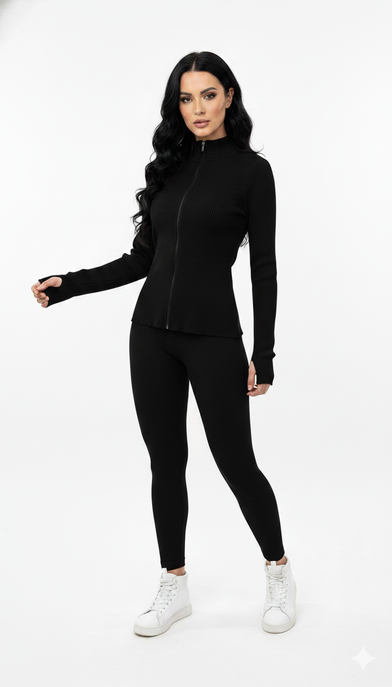Blusinha Ziper de Modal