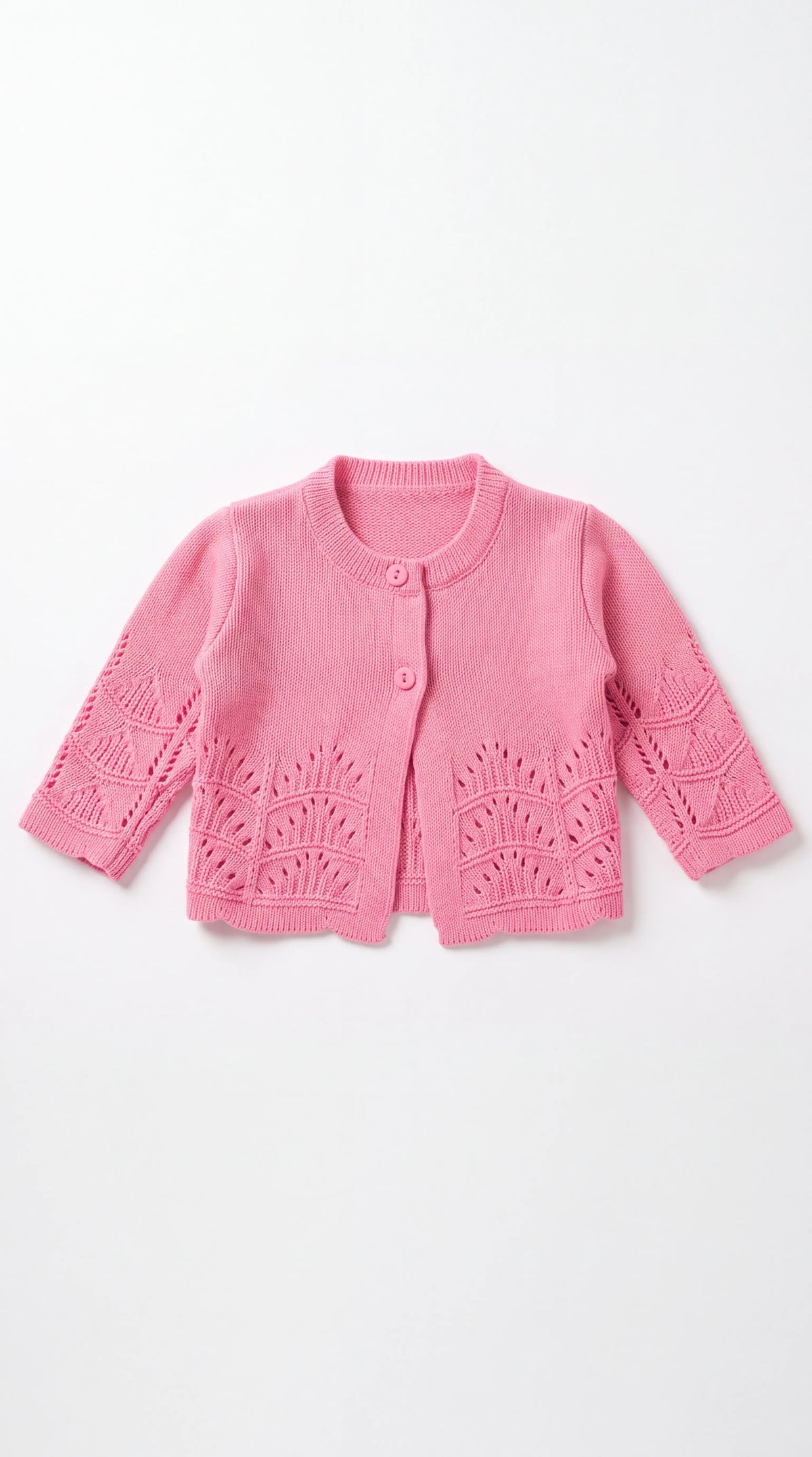 Casaquinho Infantil Rendado