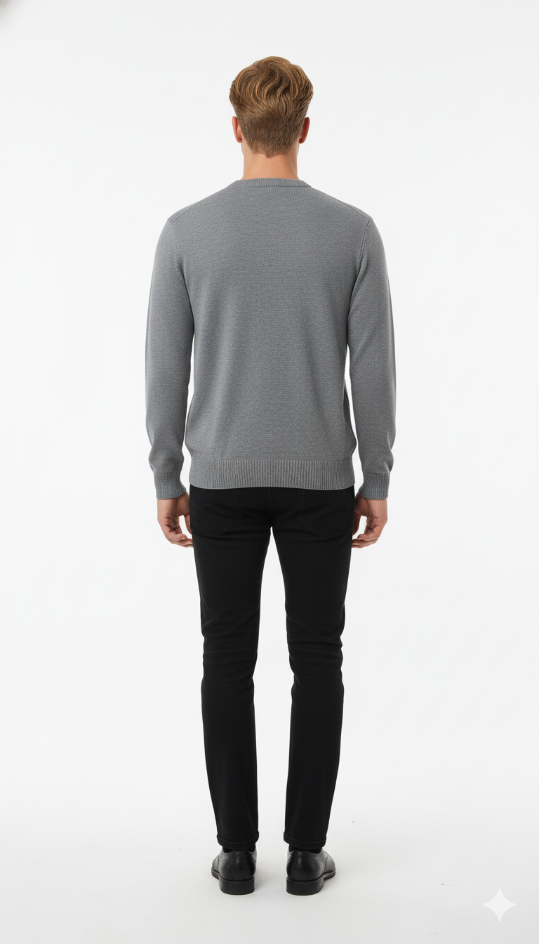 Suéter Quadradinho de Modal