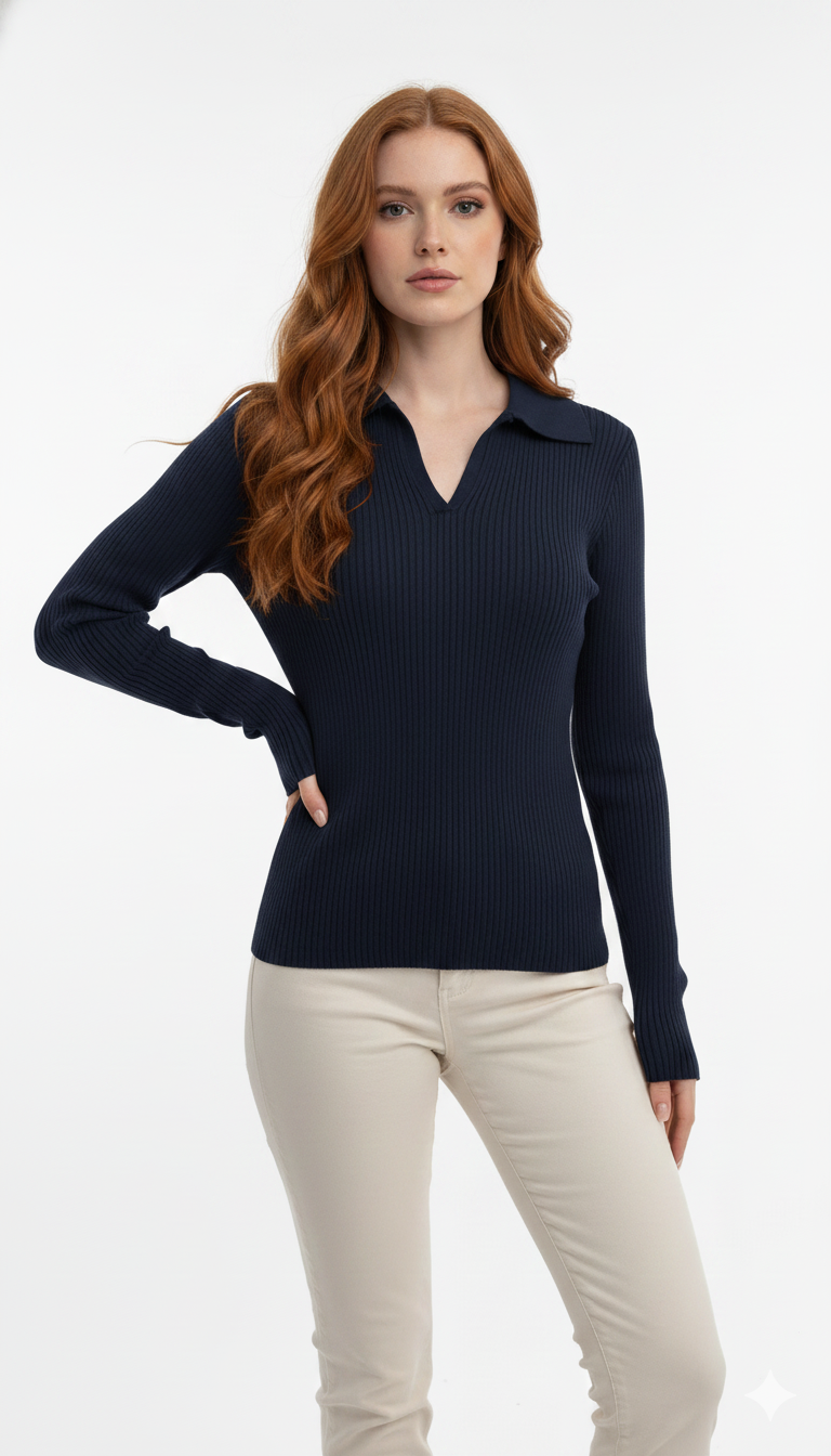 Blusinha Polo de Modal