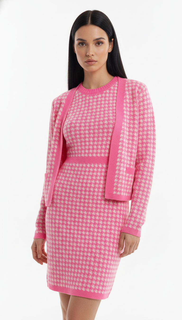Conjunto Casaco e Vestido