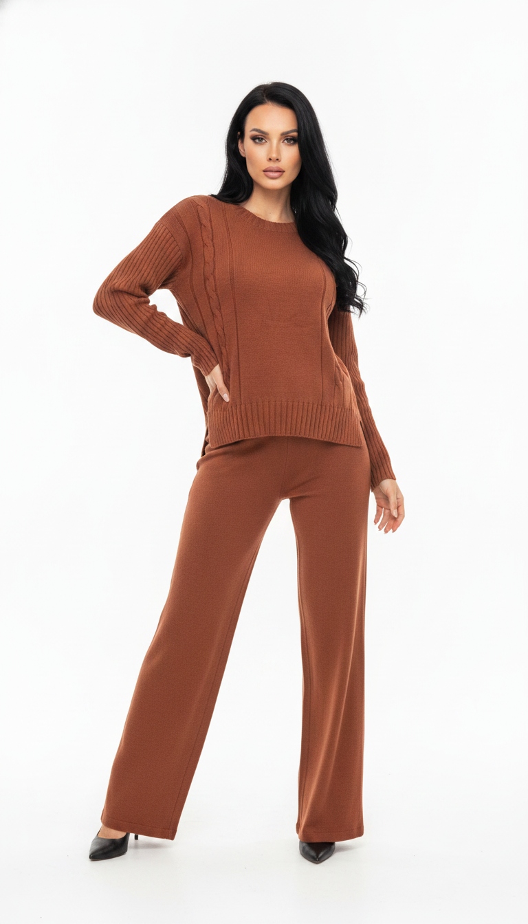 Conjunto Blusa e Calça de Modal