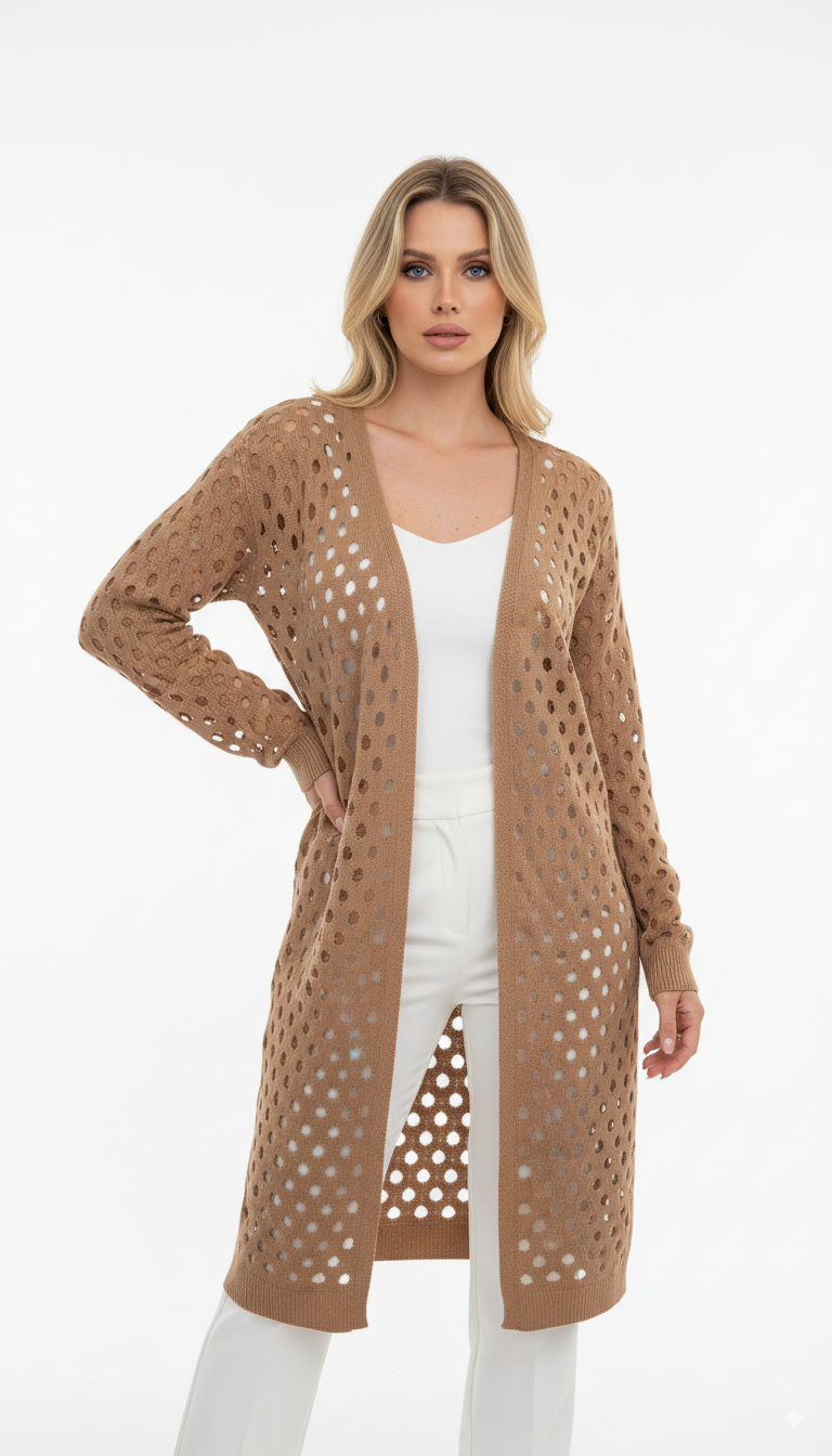 Cardigan Vazado