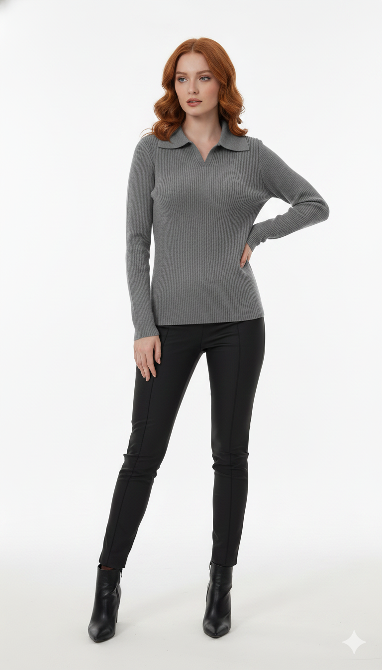 Blusinha Polo de Modal