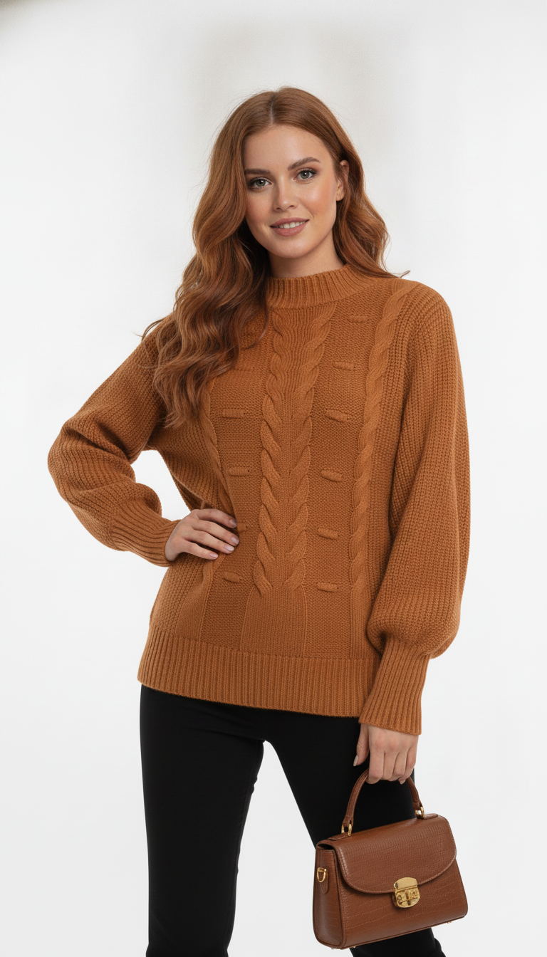 Blusa Trançada Pipoquinha