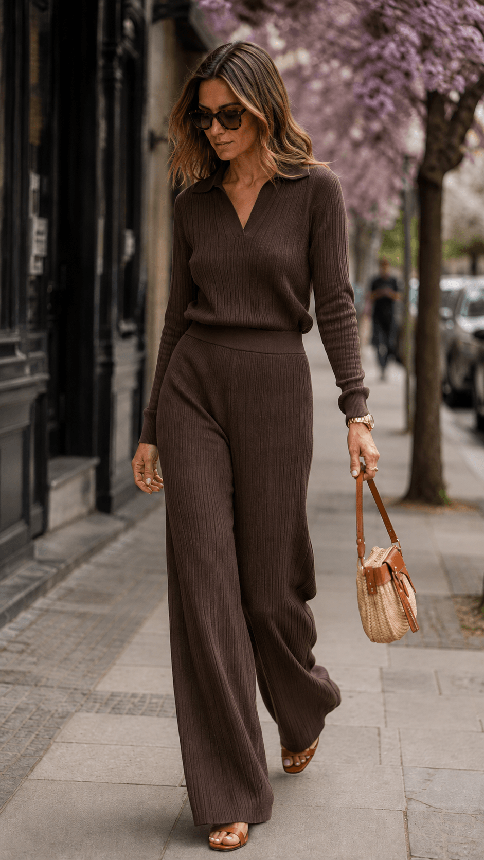 Conjunto Blusa e Calça Lina