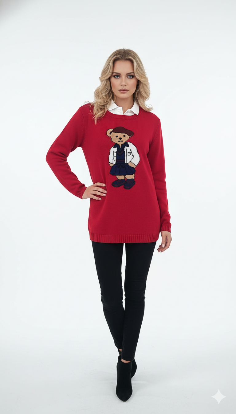 Blusa Jacar Ursinho