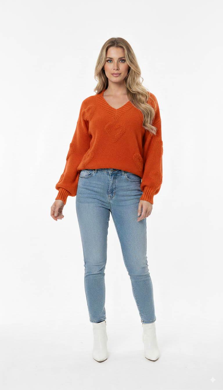 Blusa Coração