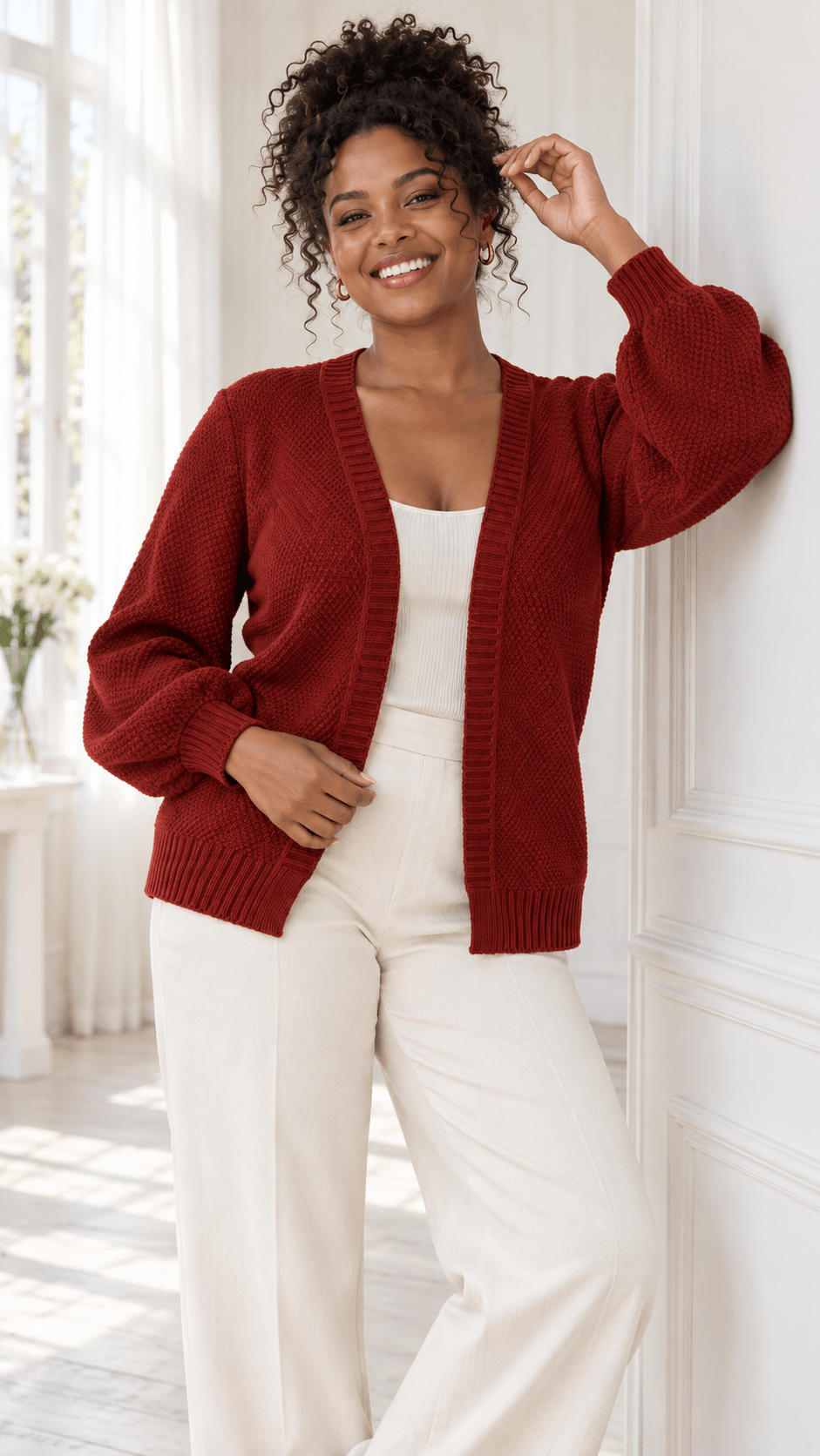 Cardigan básico