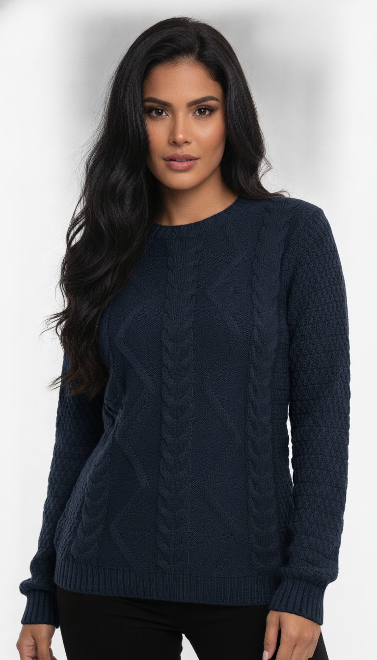 Blusa Trançada Zig Zag