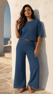 Conjunto Tshirt e Calça Ondas