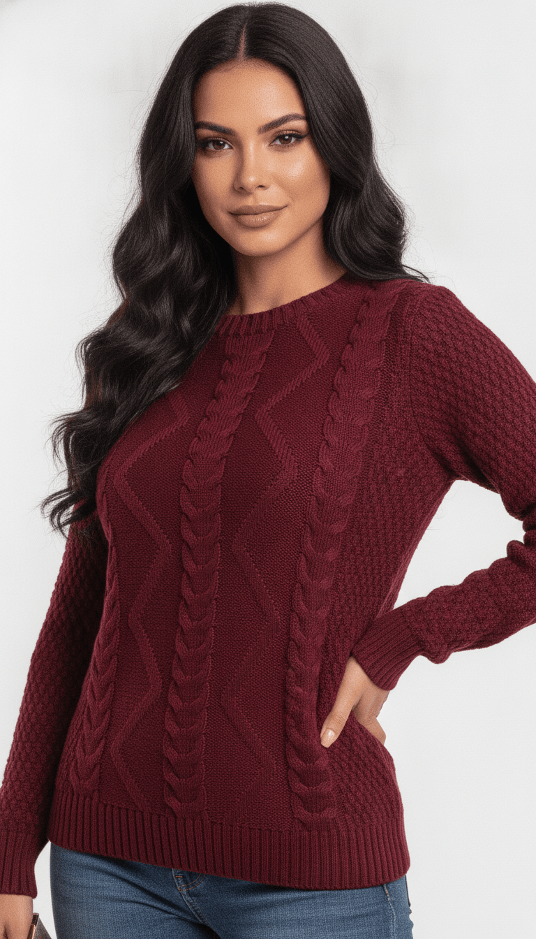 Blusa Trançada Zig Zag