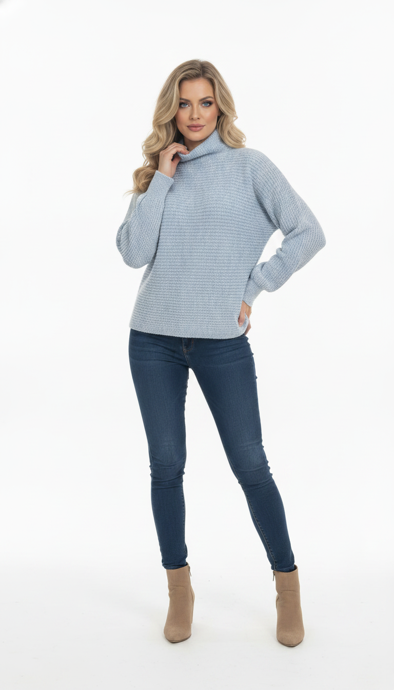 Blusa Morcego Fio Mousse