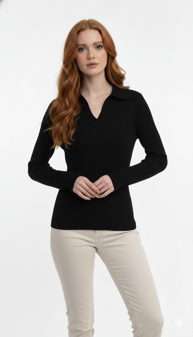 Blusinha Polo de Modal