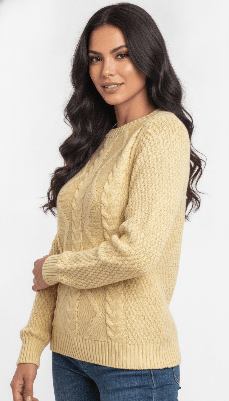 Blusa Trançada Zig Zag