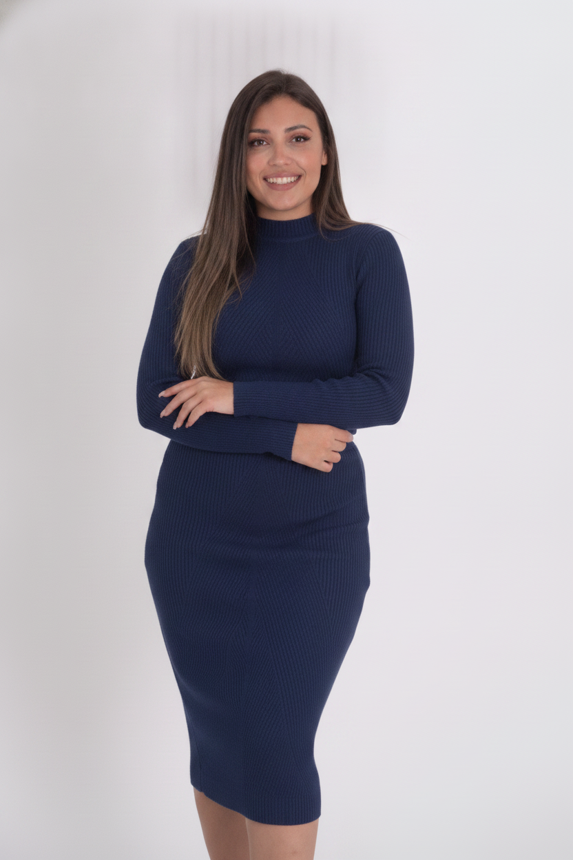 Conjunto Modal Saia Mid e Cropped Canelado
