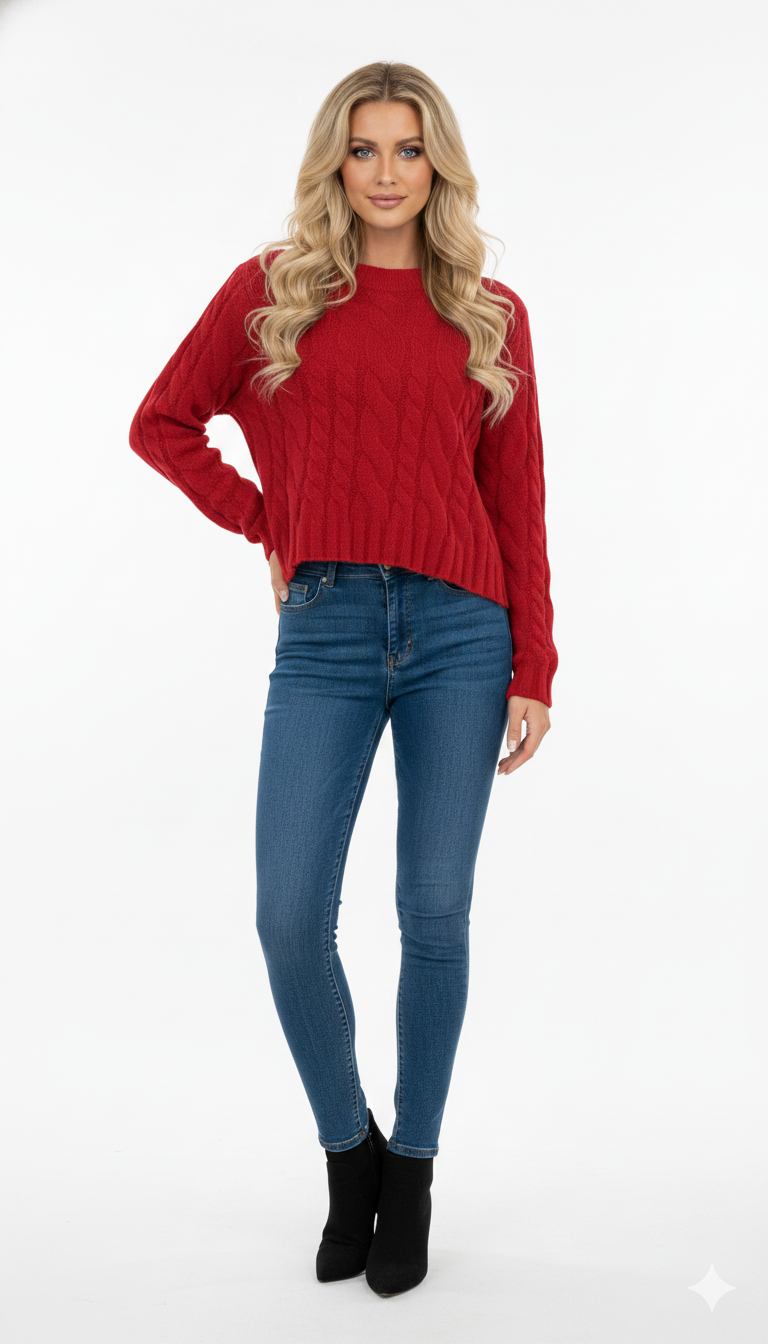 Cropped Trançado Aquarela