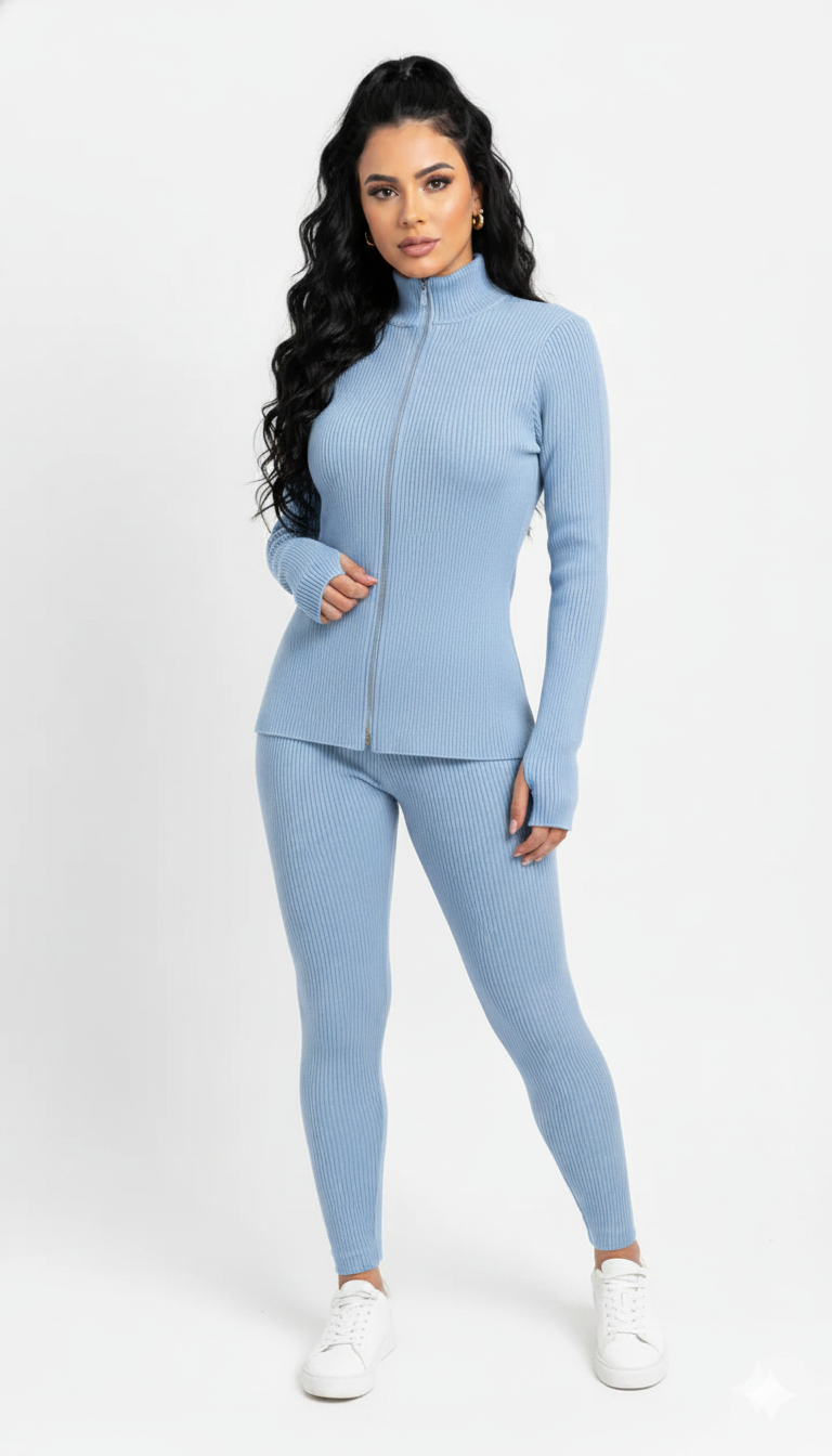 Blusinha Ziper de Modal