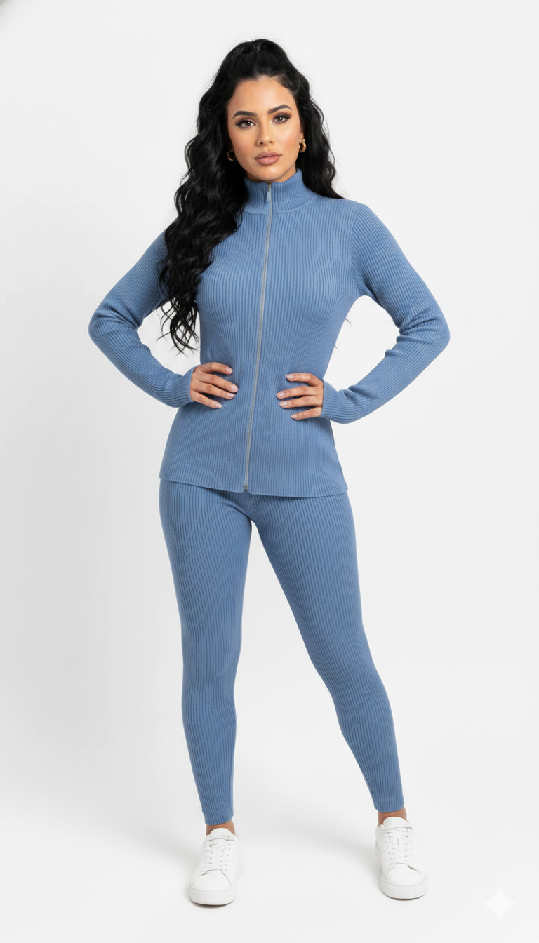 Blusinha Ziper de Modal