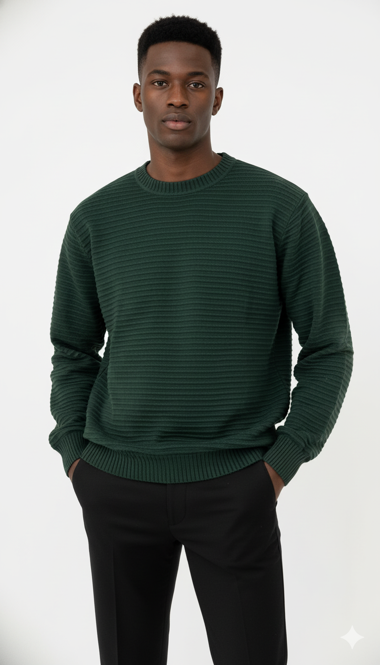 Suéter Nervura de Modal