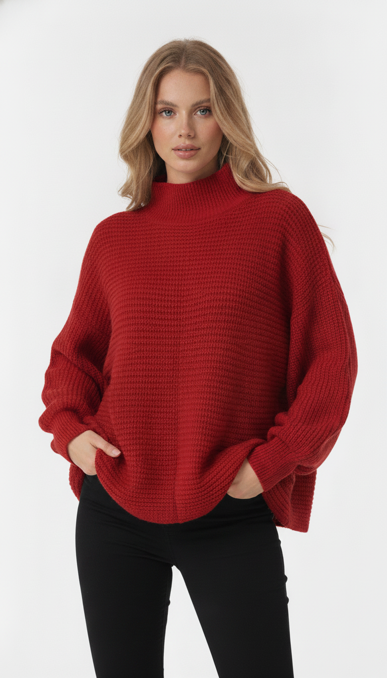 Blusa Morcego Fio Mousse