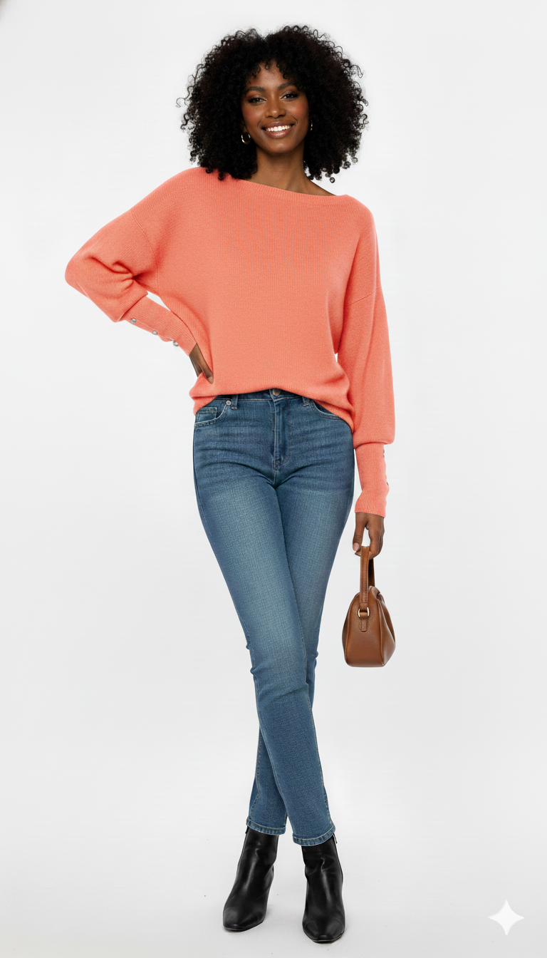 Blusa Mousse Botões