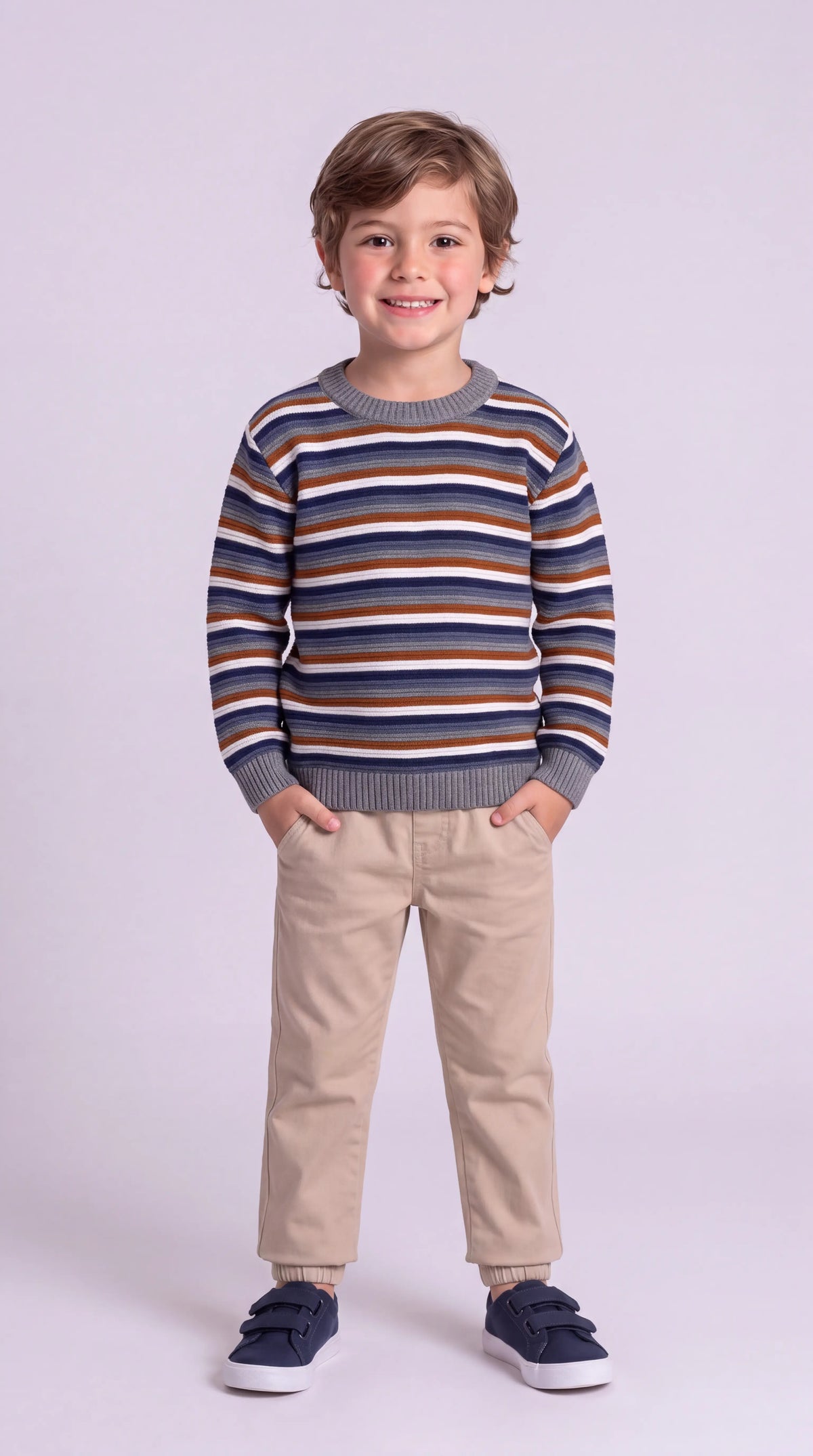 Blusa Infantil Listrada de Modal
