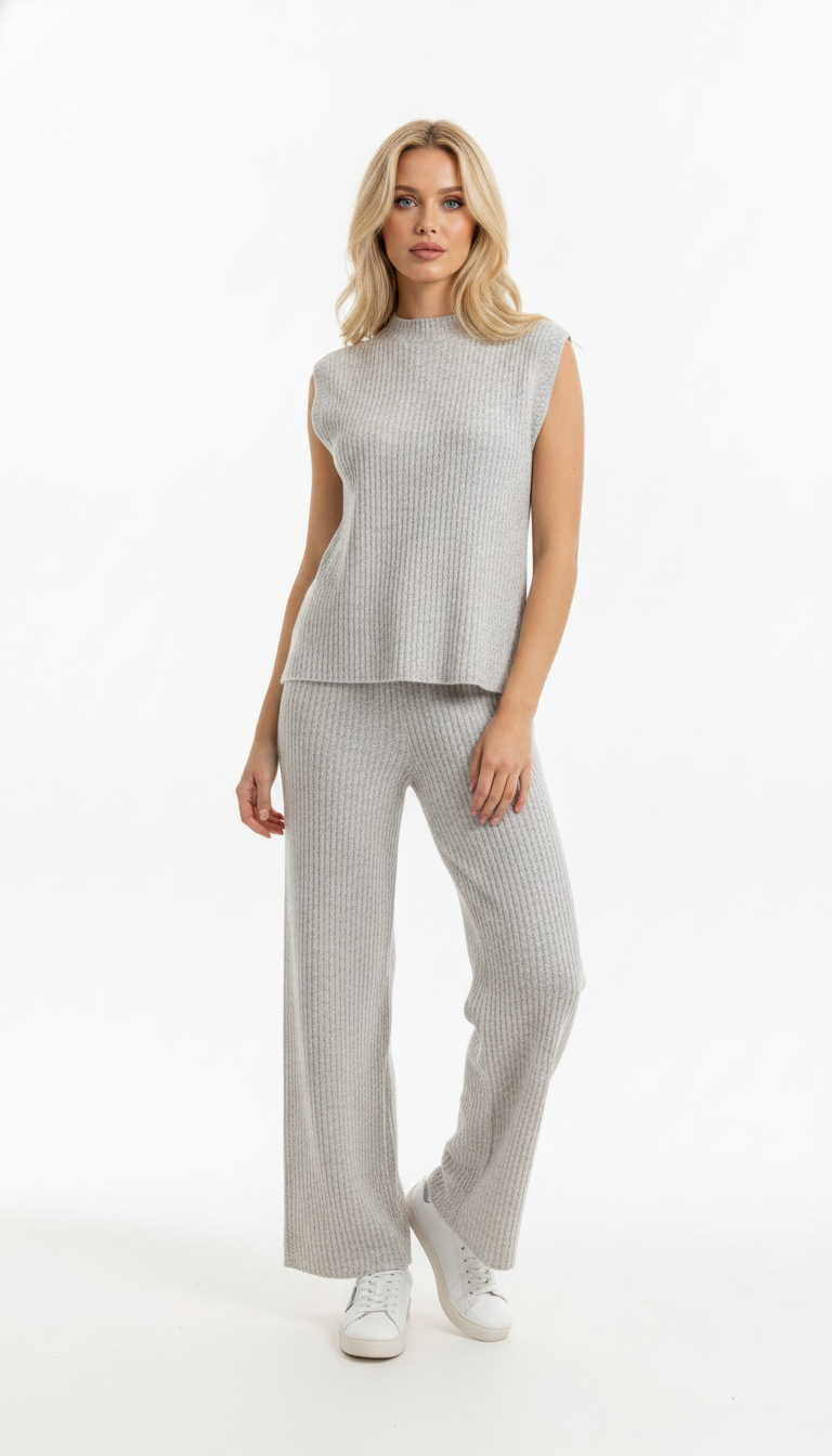 Conjunto Colete e Calça Mousse