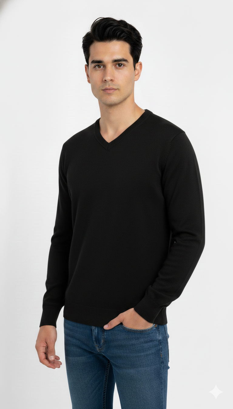 Suéter Masculino Gola V