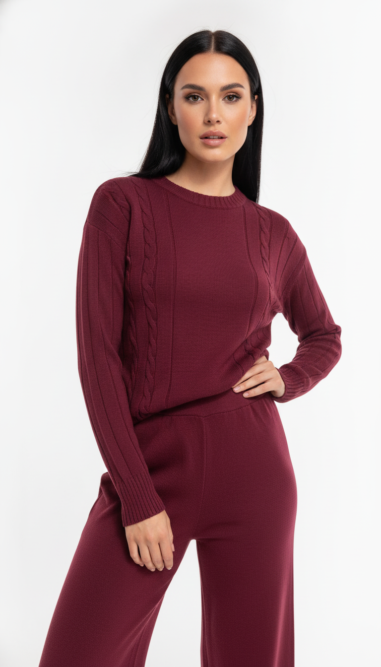 Conjunto Blusa e Calça de Modal