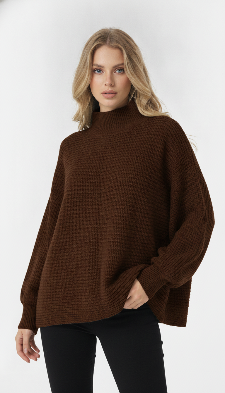 Blusa Morcego Fio Mousse