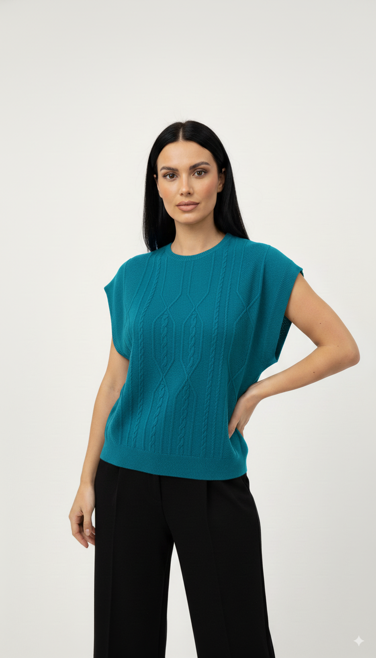 Tshirt Toque de Seda Detalhada