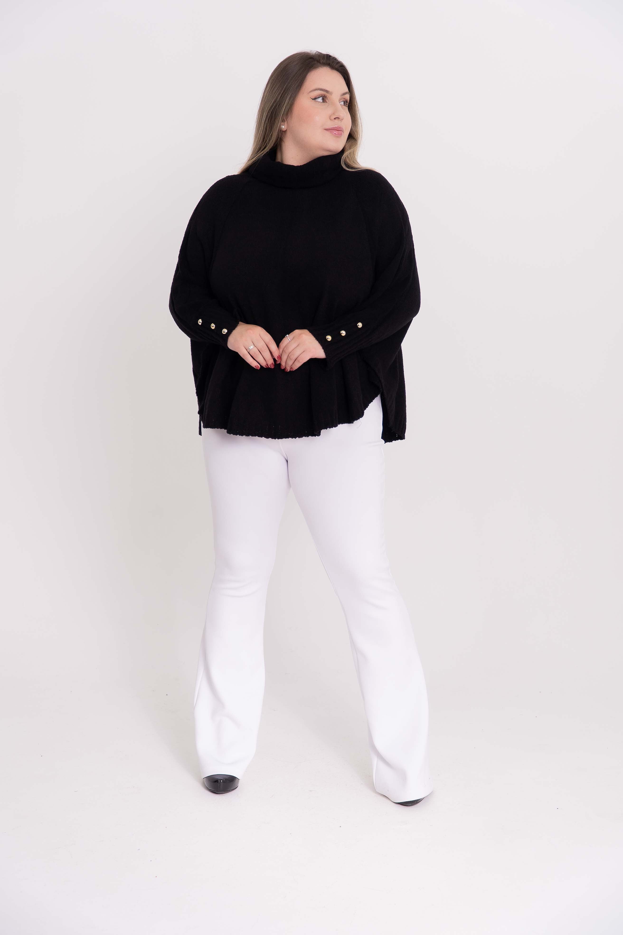 Poncho Mousse Liso