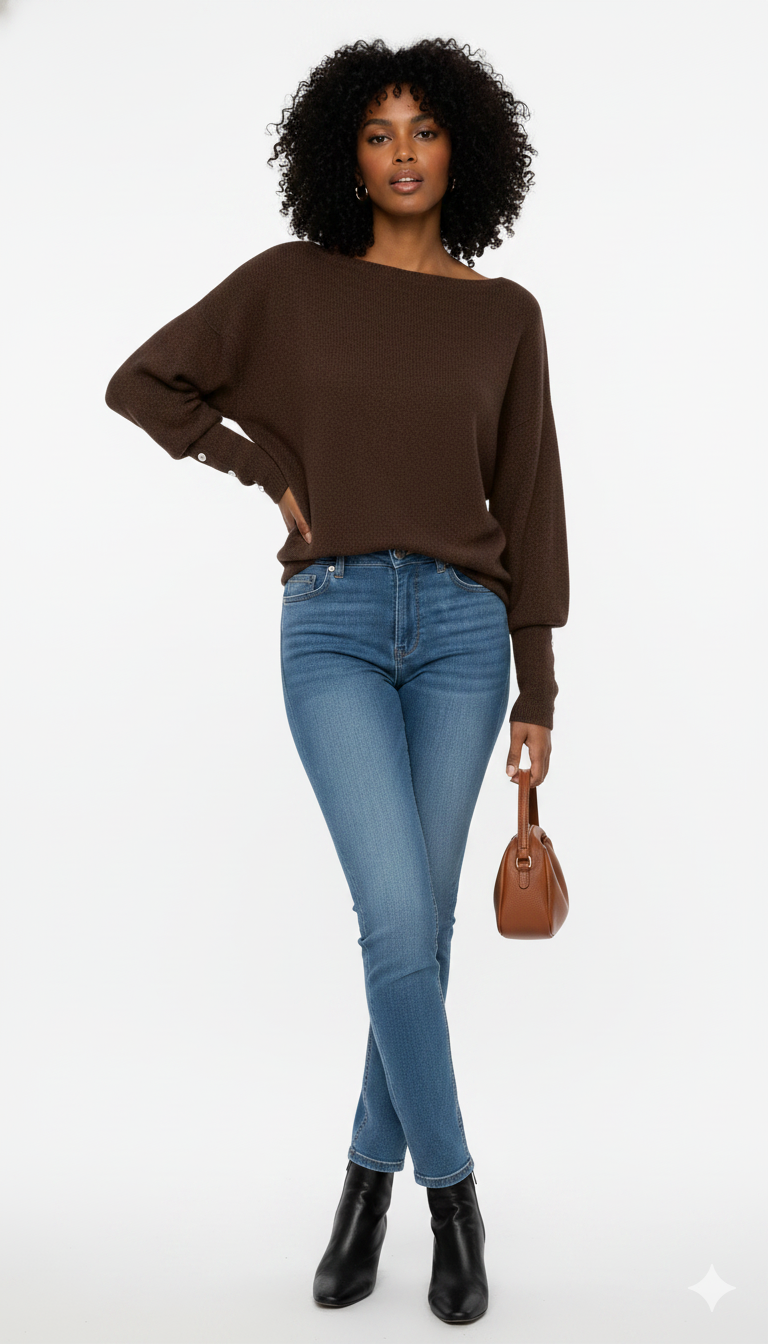 Blusa Mousse Botões