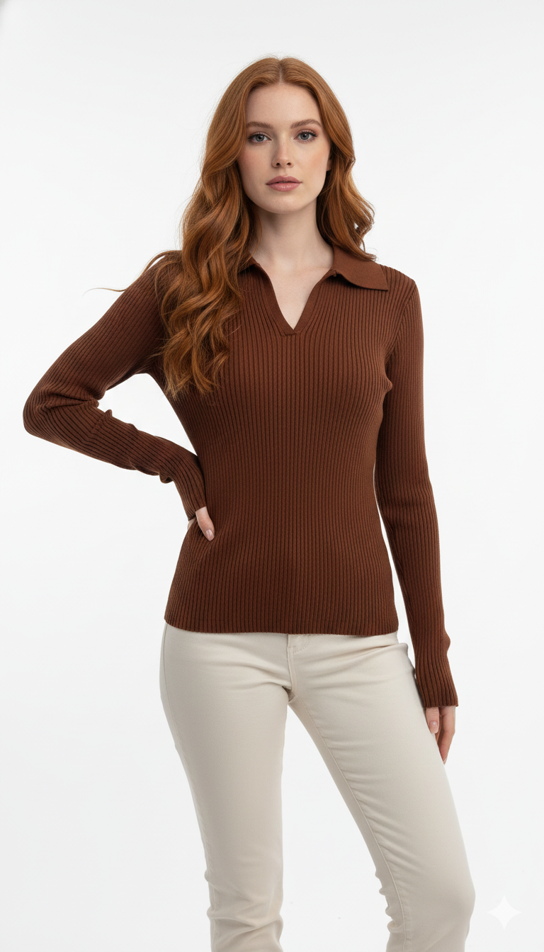 Blusinha Polo de Modal