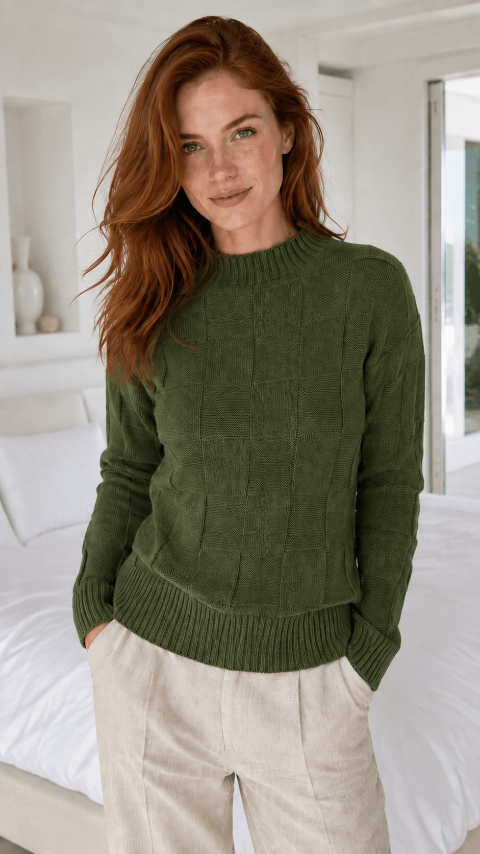 Blusa Quadradinho Básica