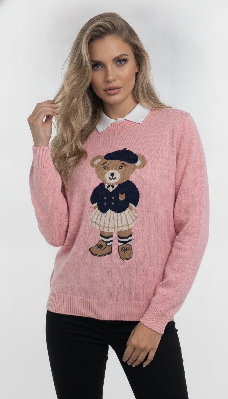 Blusa Ursinho Jacar de Gorro