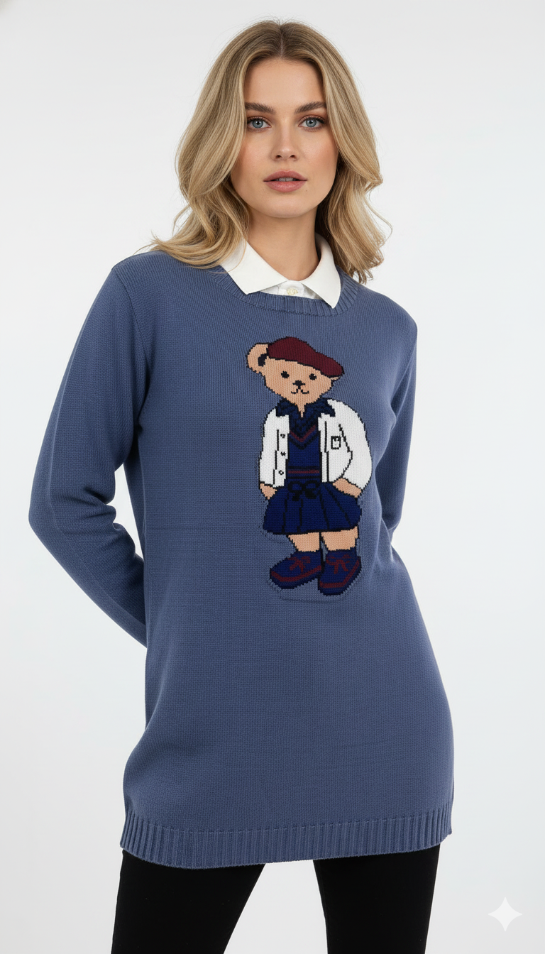 Blusa Jacar Ursinho