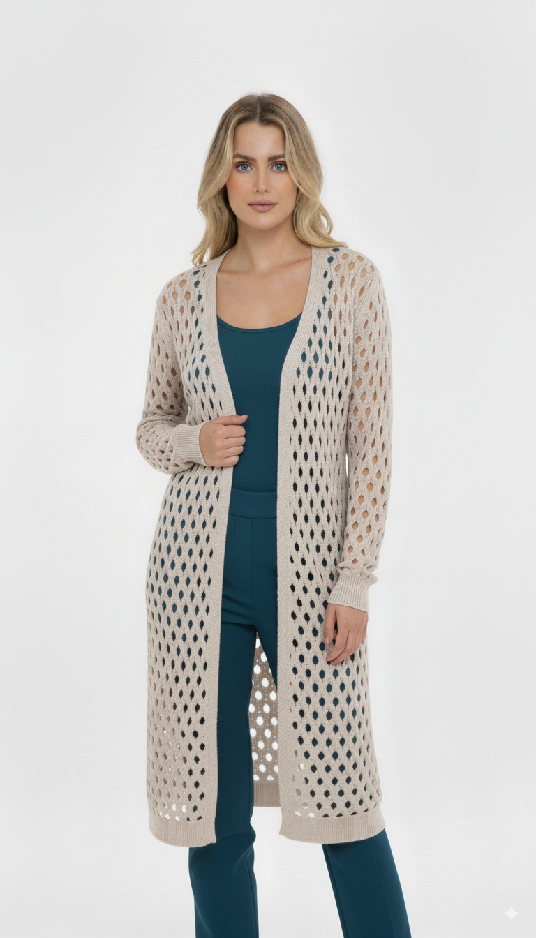 Cardigan Vazado