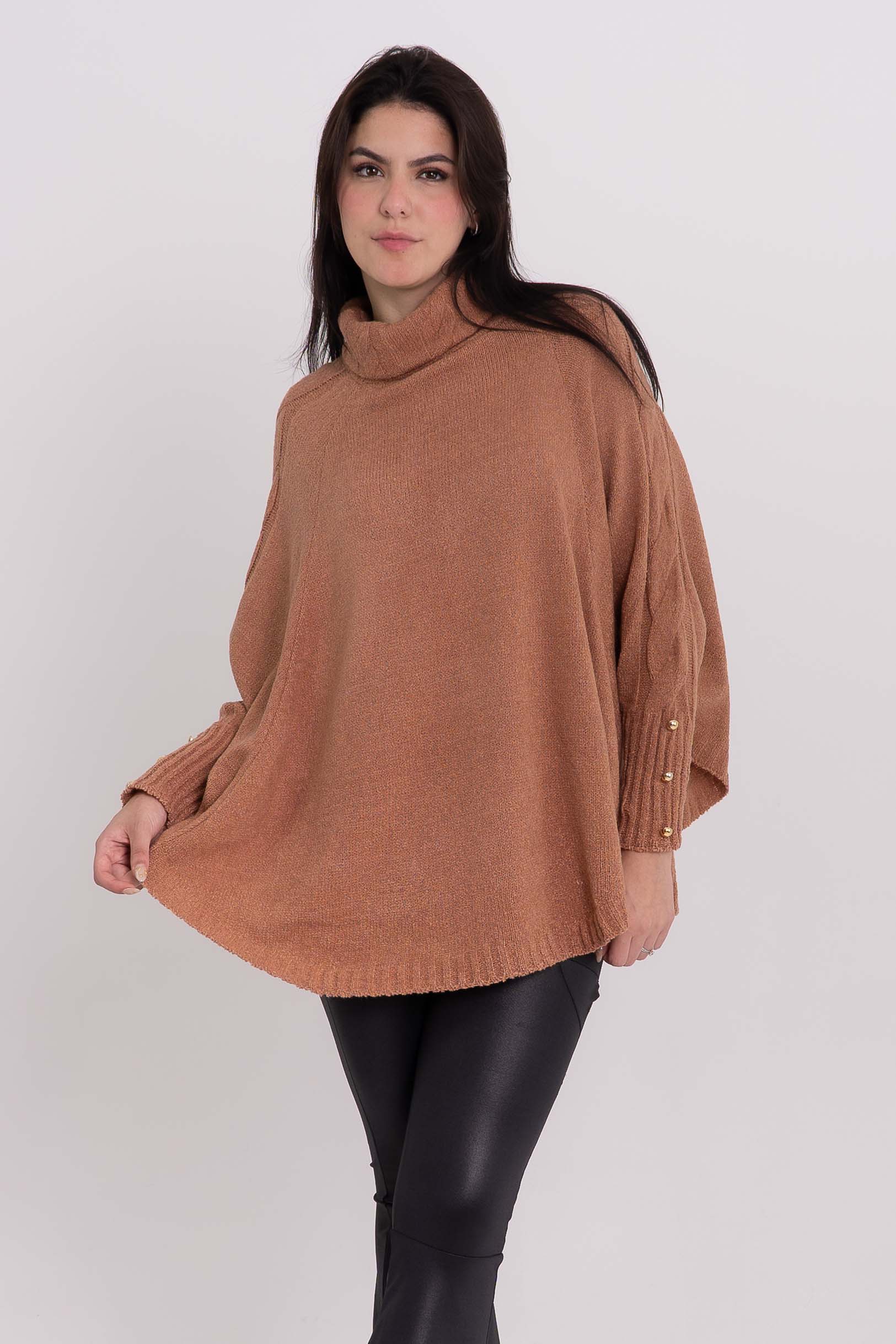 Poncho Mousse Liso