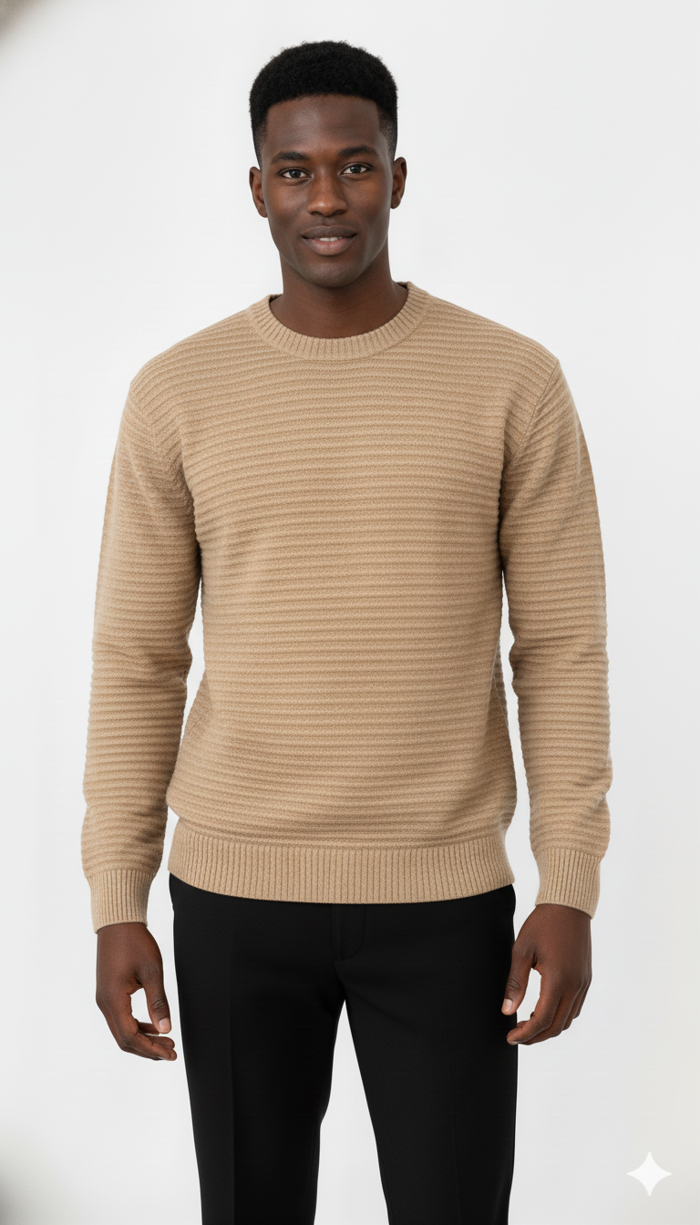 Suéter Nervura de Modal