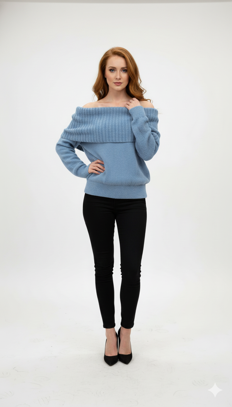 Blusa Ombro a Ombro Aquarela
