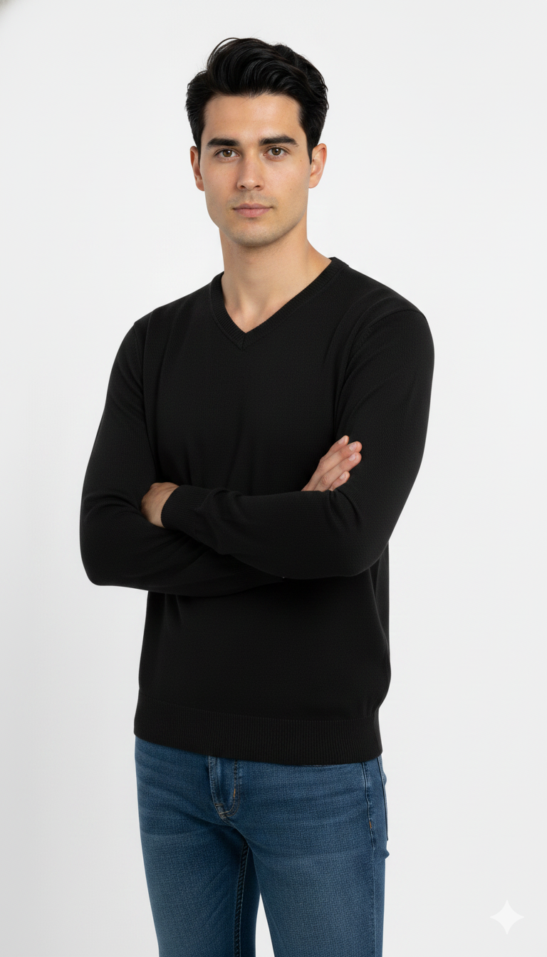 Suéter Masculino Gola V