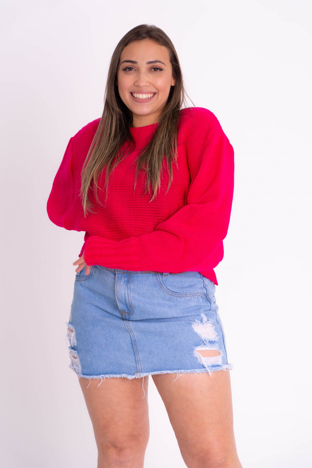 Blusa Quadrada Gola Careca