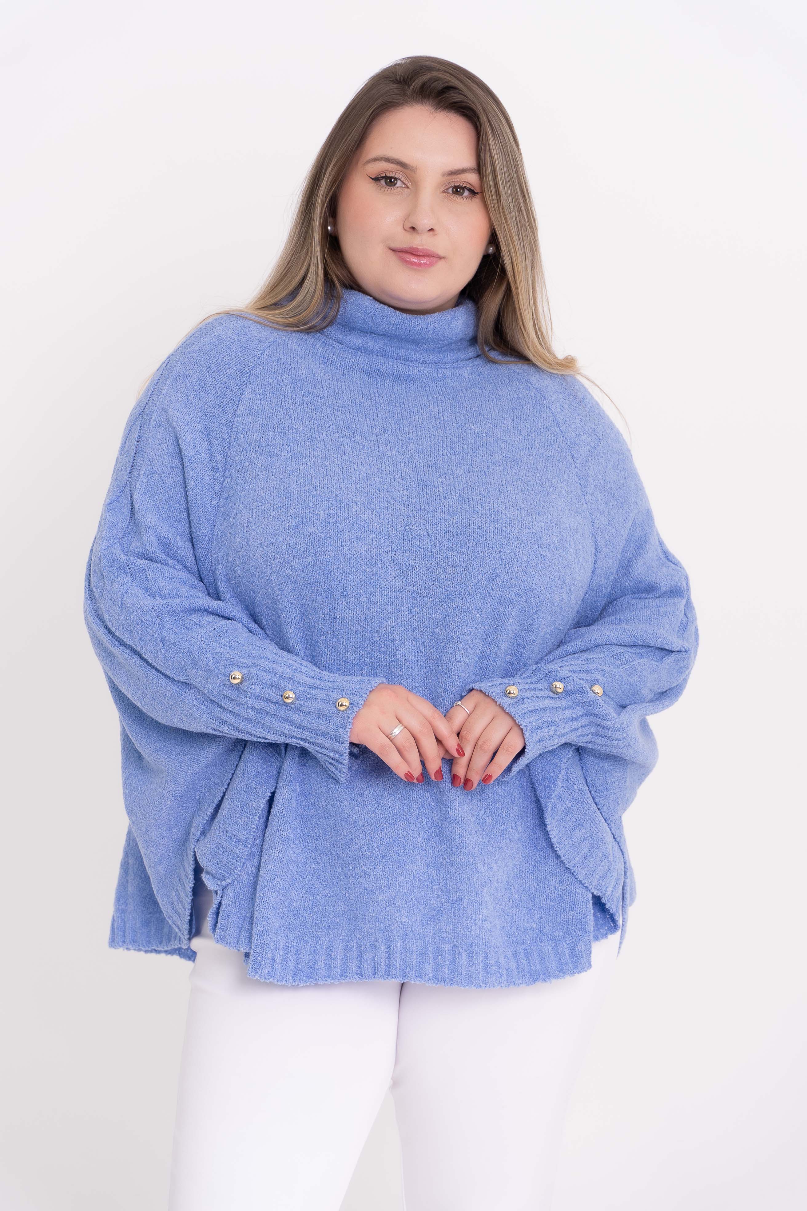 Poncho Mousse Liso