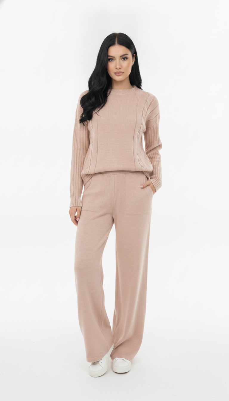 Conjunto Blusa e Calça de Modal